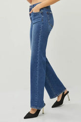 High Rise Straight Jeans Risen